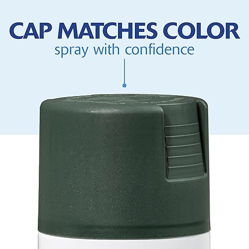 Miniatura 6 de Rust-Oleum 249074 Painter's Touch 2X Ultra Cover - Pintura en aerosol de 12 onzas, color verde club de caza satinado (paquete de 2)