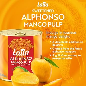 Laila Alphonso Mango Pulp, 850g