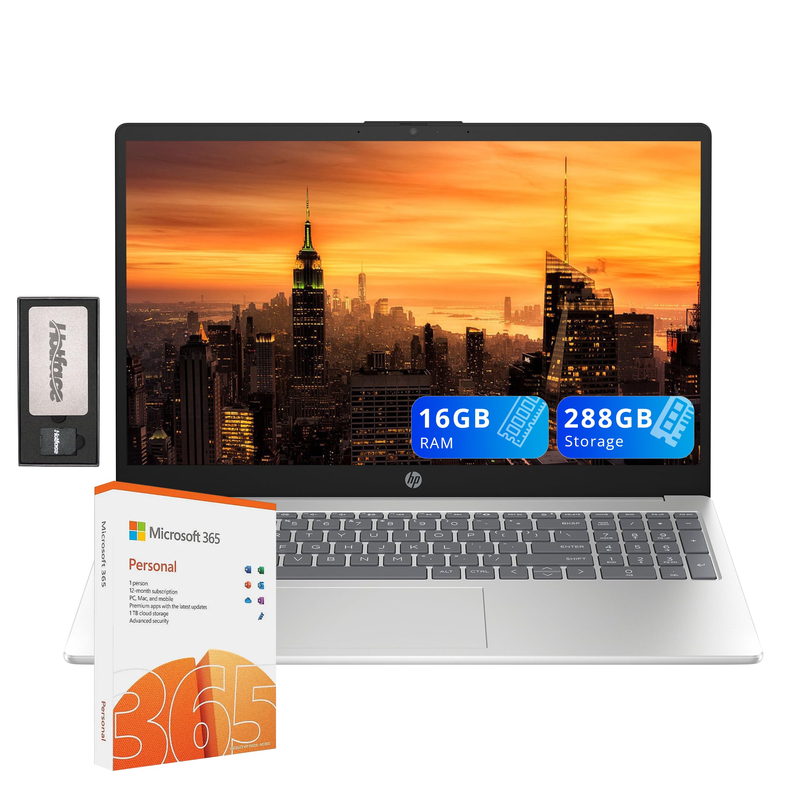 HP 15.6 ノートPC 16GB / 256GB / Office H&B Amazon.com: HP 15.6