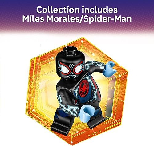 Miniatura 3 de LEGO Minifigures Spider-Man Across The Spider-Verse - Paquete de 6 juguetes de Spider-Man para niños y niñas, a partir de 5 años - Figuras de acción