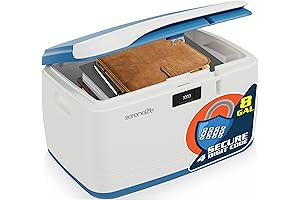 SereneLife 8 Gallon Locking Kitchen Knife Storage Container