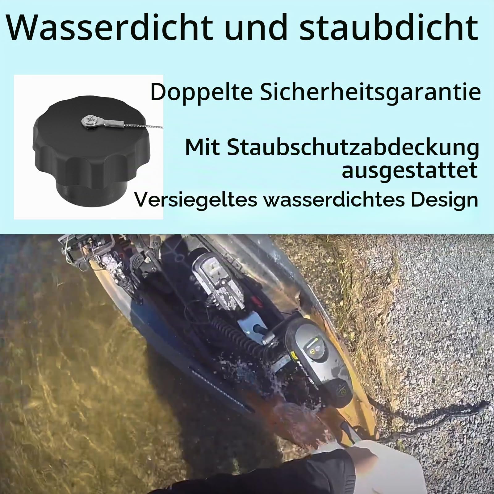 1865128 1865120 MKR-26 MKR-28 für Minn Kota Süß- und Salzwasser Trolling Motor Stecker und Buchse Marine Batterie Zubehör