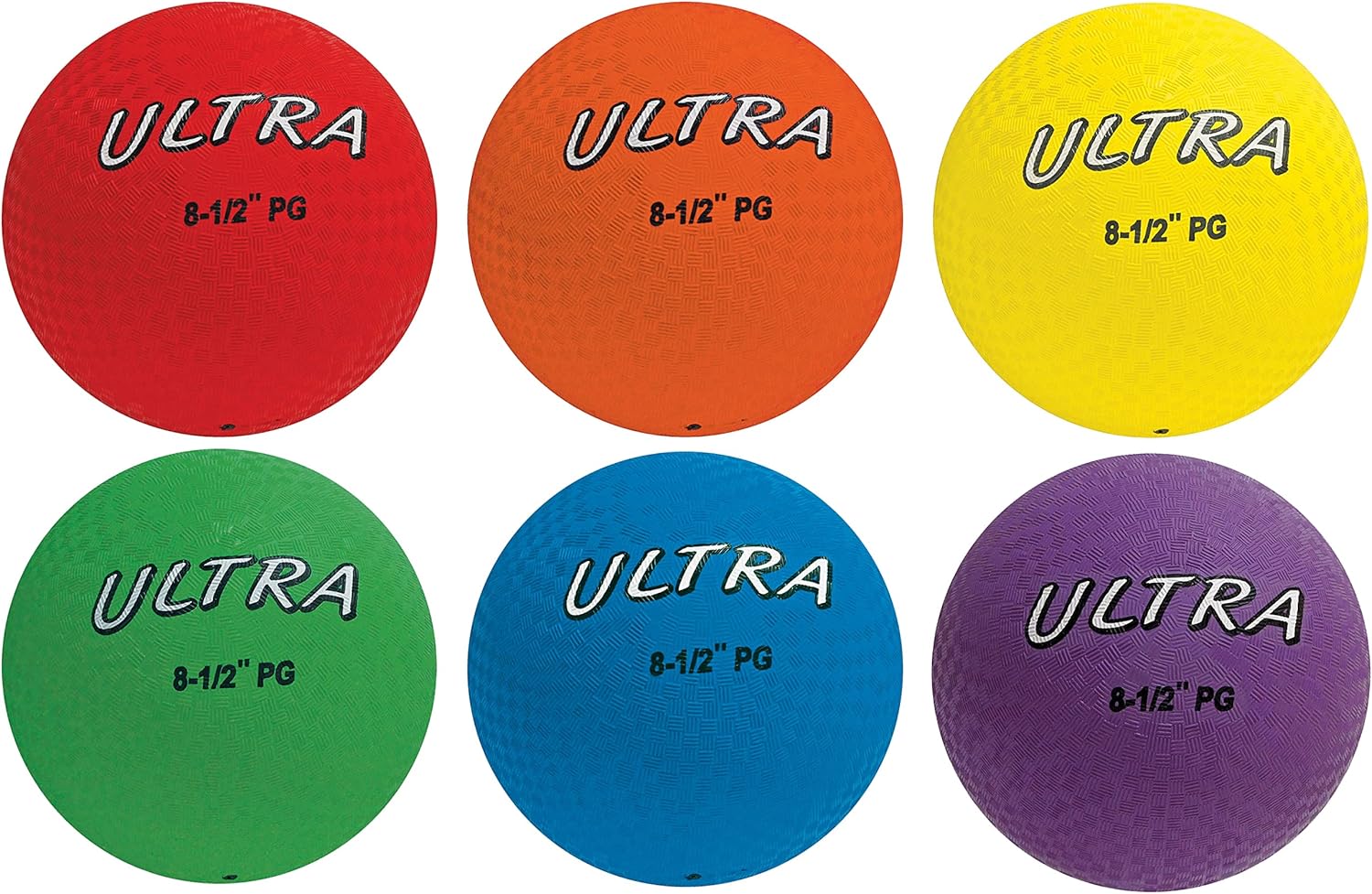 Ultra 8.5" Playground Balls, Set of 6