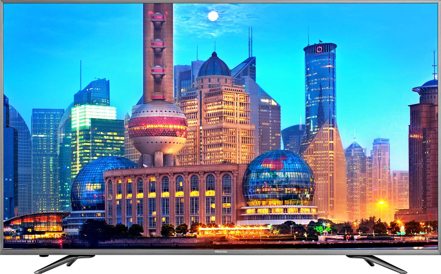 Hisense H75N6800 TV 189cm (75 Zoll) 4K Ultra-HD ULED-TV, Triple Tuner, Smart-TV