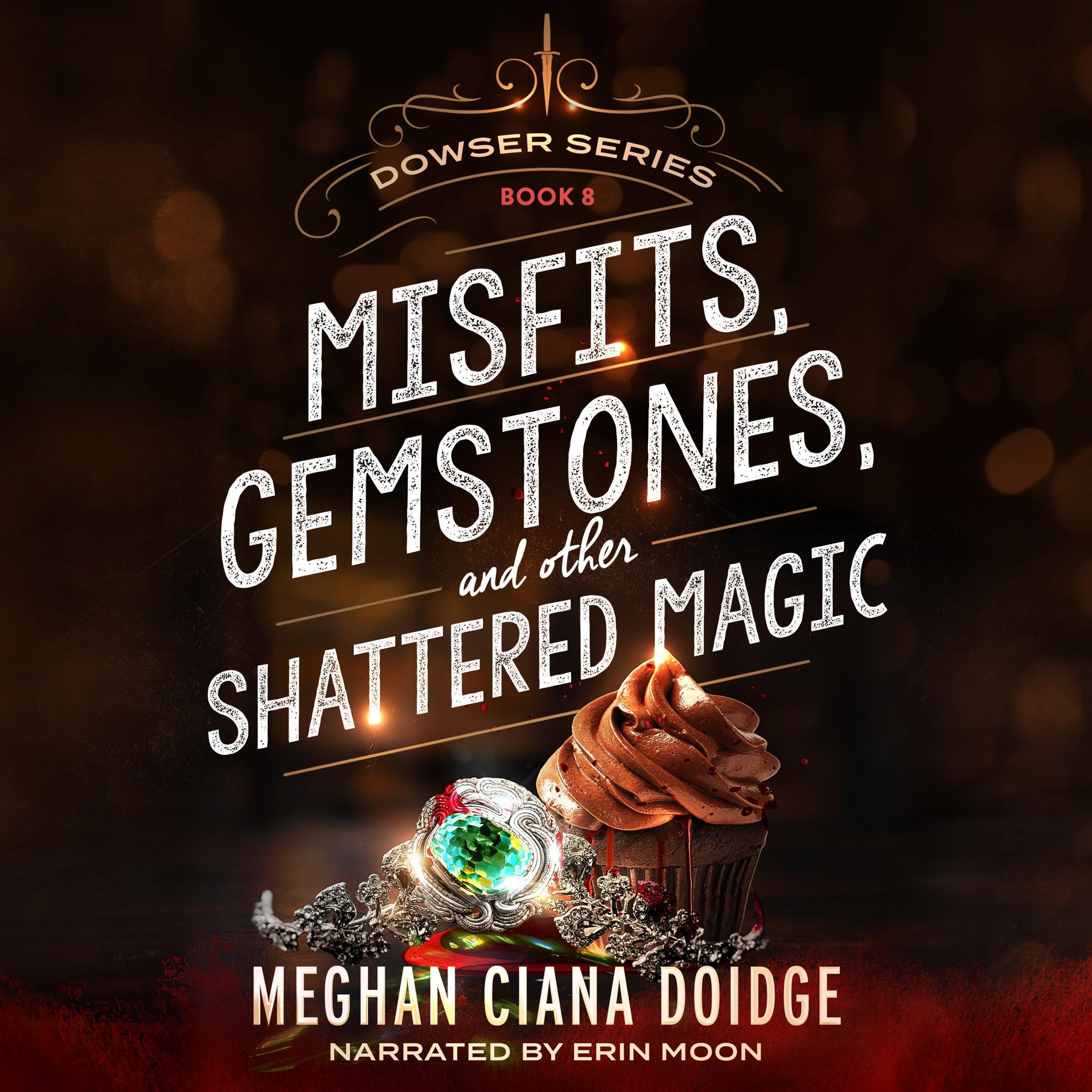 Cover art for Misfits, Gemstones, and Other Shattered Magic