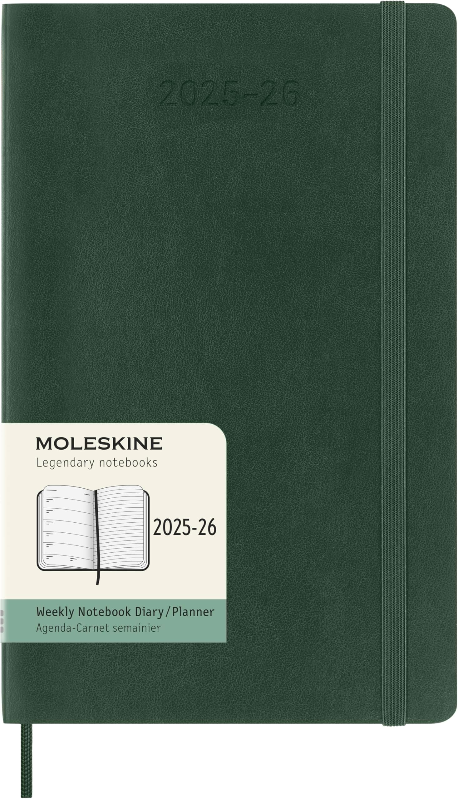 Amazon moleskine classic 18 month 2025 2026 weekly planner soft