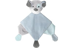 Baby Loveys Puppy Dog Plush Security Blanket for Infants