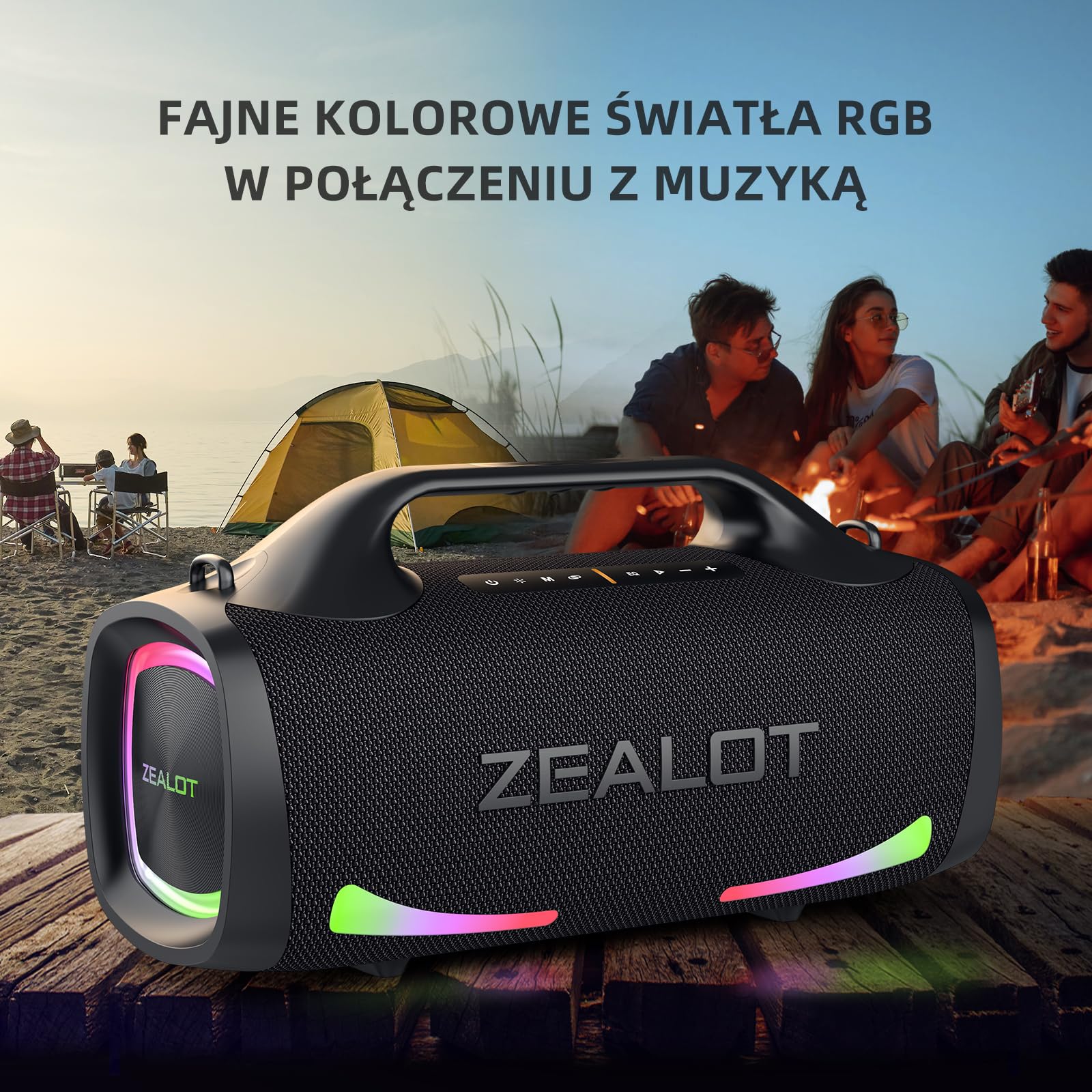 zealot wireless speaker S79 : Amazon.pl