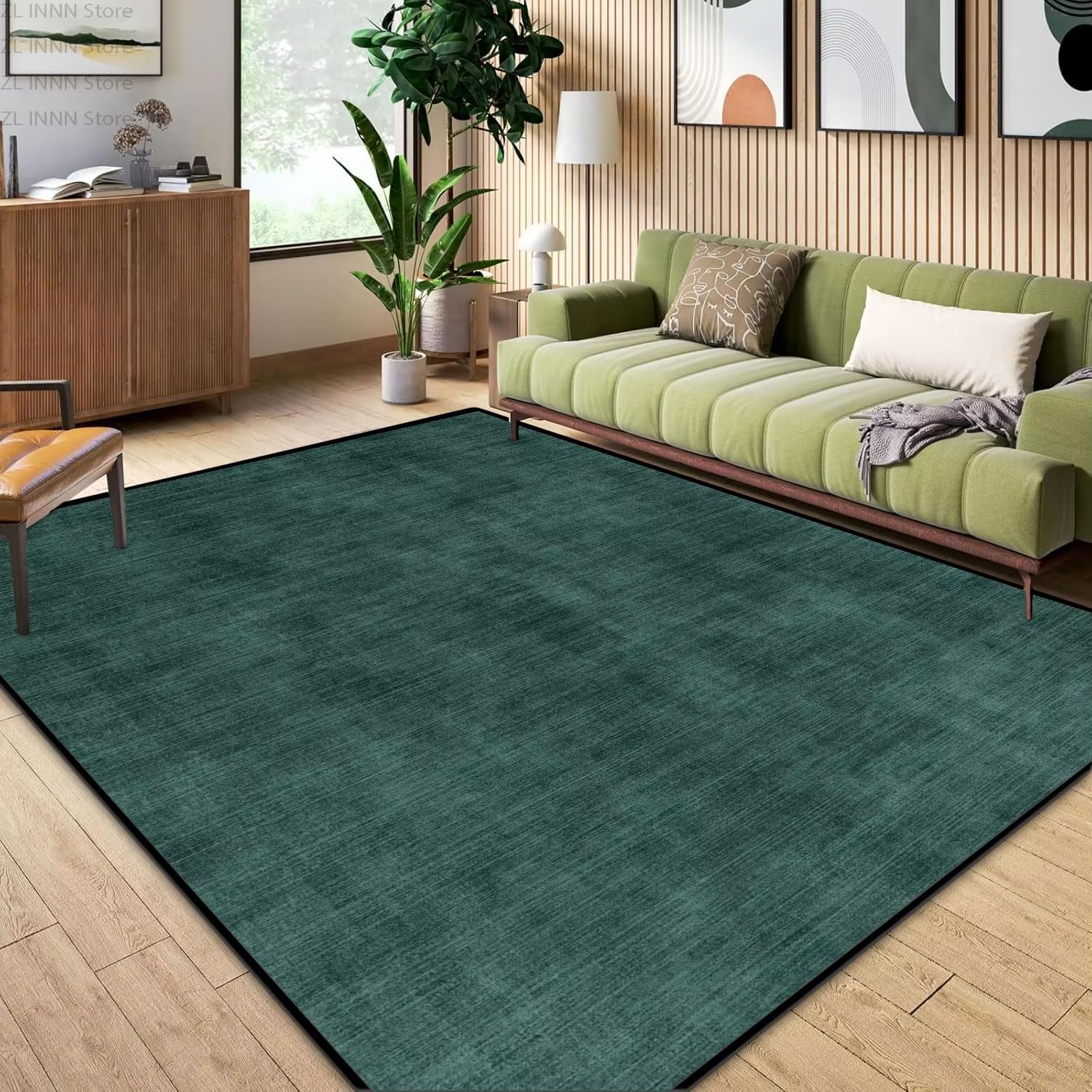 Tapis de canapé moderne en flanelle pour réchauffer le sol de la chambre