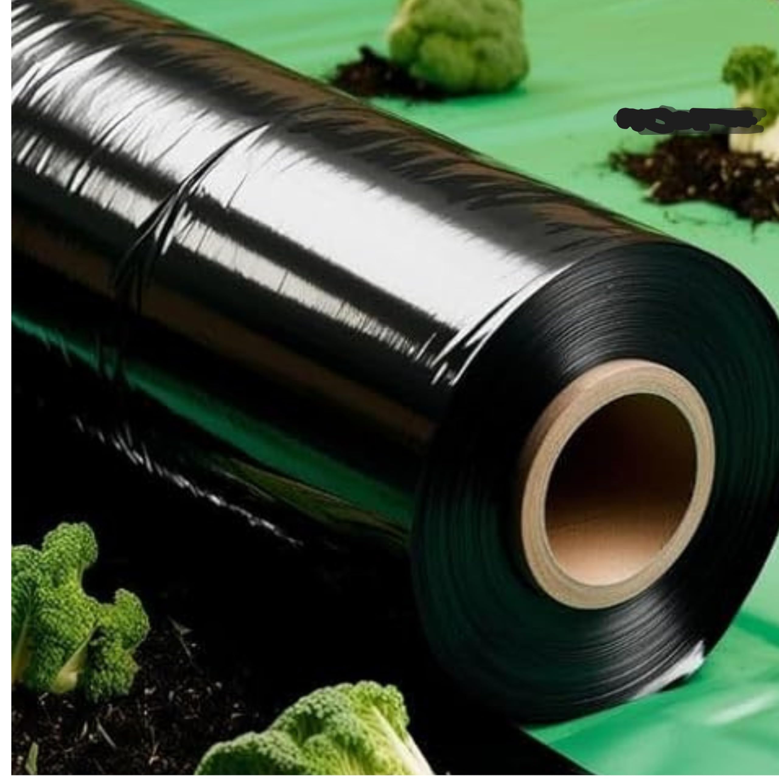 Vrundavan Agriculture Mulching Sheet/Paper 30 Micron/ 400 Meter Length- 4 Feet Width