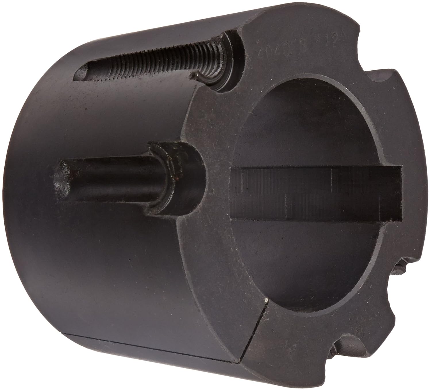 Martin 4040 3 1/2 Taper Bushing, Class 30 Gray Cast Iron, Inch, 3.5" Bore, 5.75" OD, 4" Length