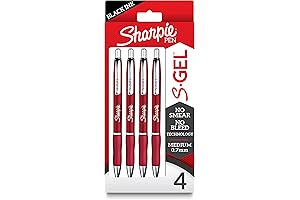 S-Gel Sharpie Pens - Premium Writing Experience with Bold Ink