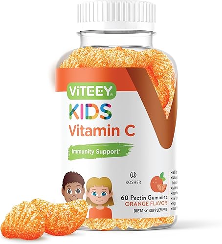 Gomitas de vitamina C formuladas para niños más equinácea refuerzo de apoyo inmunológico Suplemento dietético a base de hierbas vegano pectina sin