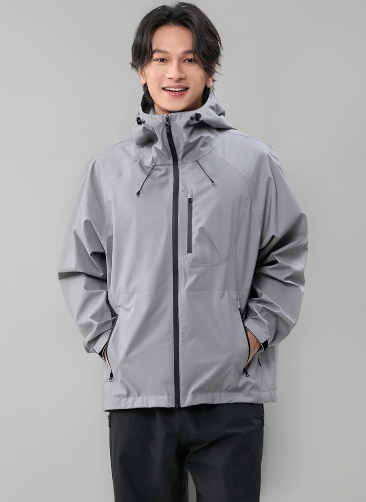 Amazon.co.jp: [アクレイス] レインウェア メンズ 登山