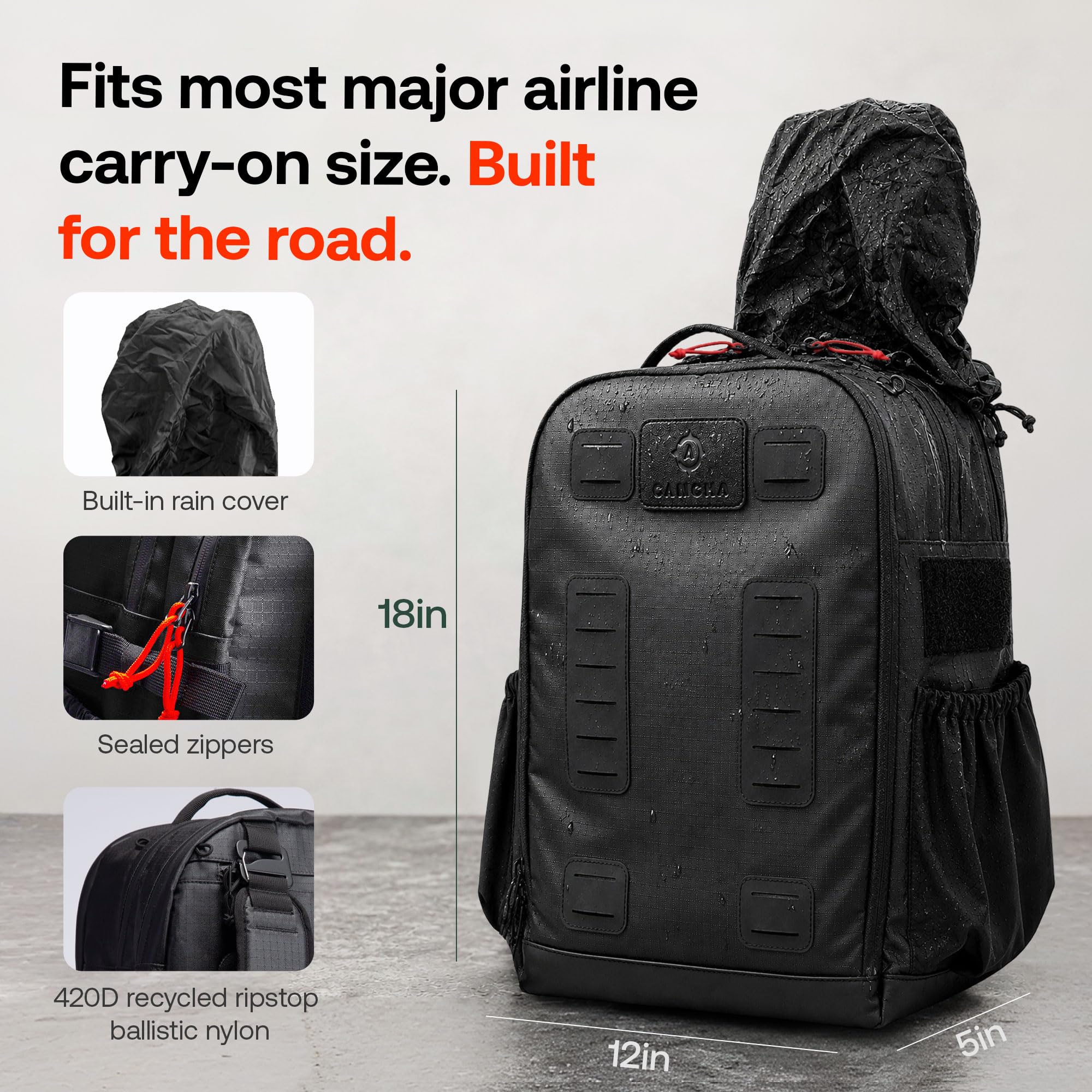 Cancha All Court Backpack, Modular Padel & Tennis Bag with 