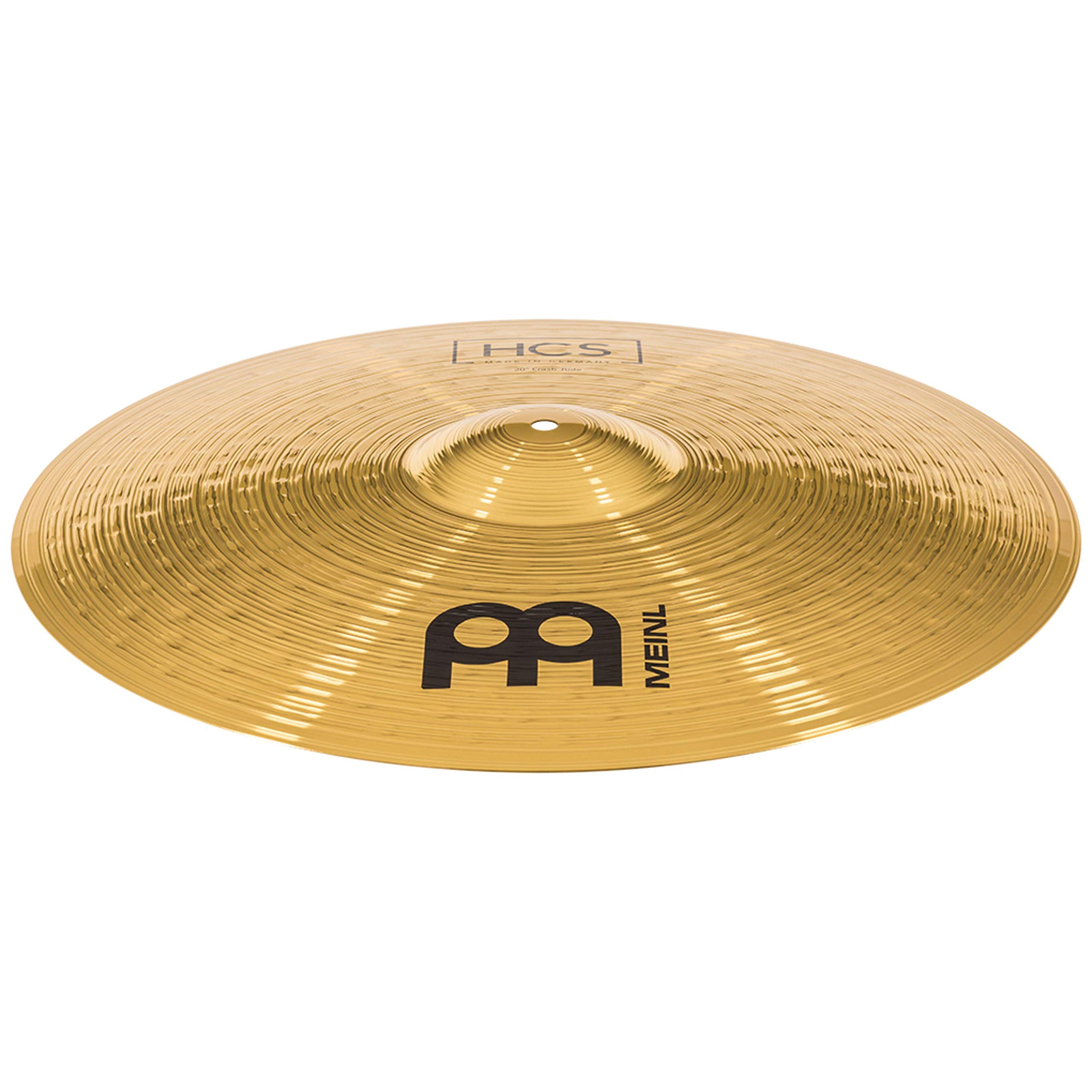 Meinl Cymbals HCS piatto Crash-Ride 20 pollici (50,8cm) per Batteria – Finitura Tradizionale Ottone, Made in Germany (HCS20CR)