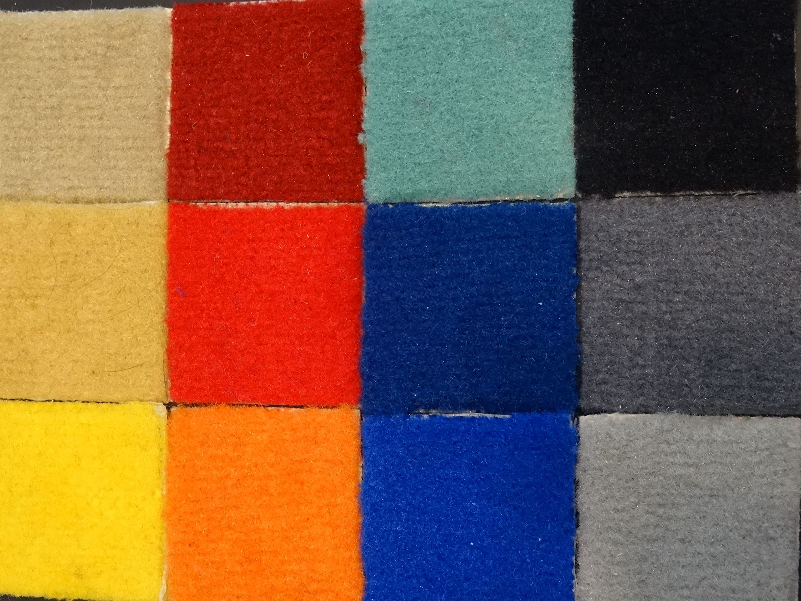Moquette événementielle en velours Gamma B1 | Revêtement de sol ignifugé pour expositions, argent, Découpe (2m de large / 19m de long)