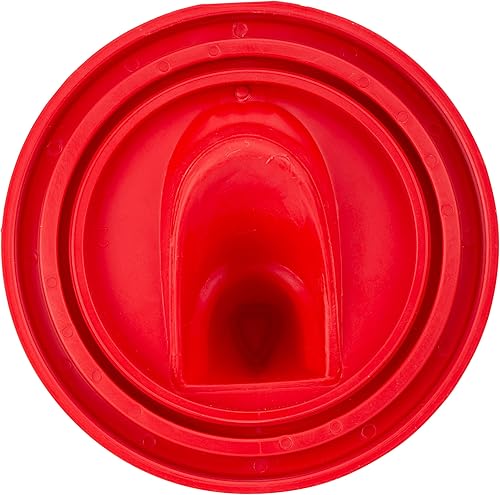 Miniatura 3 de Shur-Line 1783844 - Tapa plegable de silicona roja para almacenar y verter sin desorden (2 unidades)