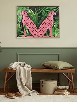 Amazon.com: Kate and Laurel Sylvie Beaded NC Cheetah Jungle