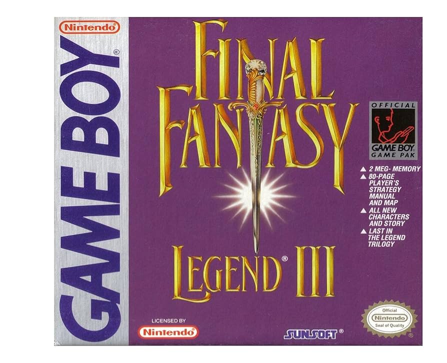 ☆ ファイナルファンタジー ☆ ゲームボーイ スクエアエニックス ゲームボーイアドバンス用ソフト 箱・取説付