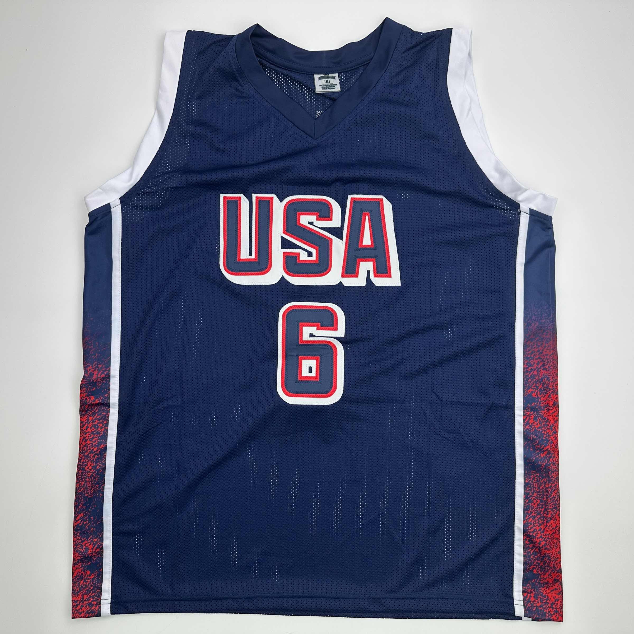 Maillot LeBron James Rookie 2003 Cavaliers Taille XL Avec Autographe Authentifié COA