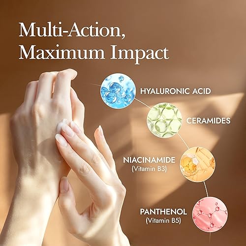 Miniatura 2 de Therapispa Crema de manos ultra rica con ceramidas, niacinamida, pantenol y ácido hialurónico (acacia, 1.7 onzas líquidas, paquete de 1)