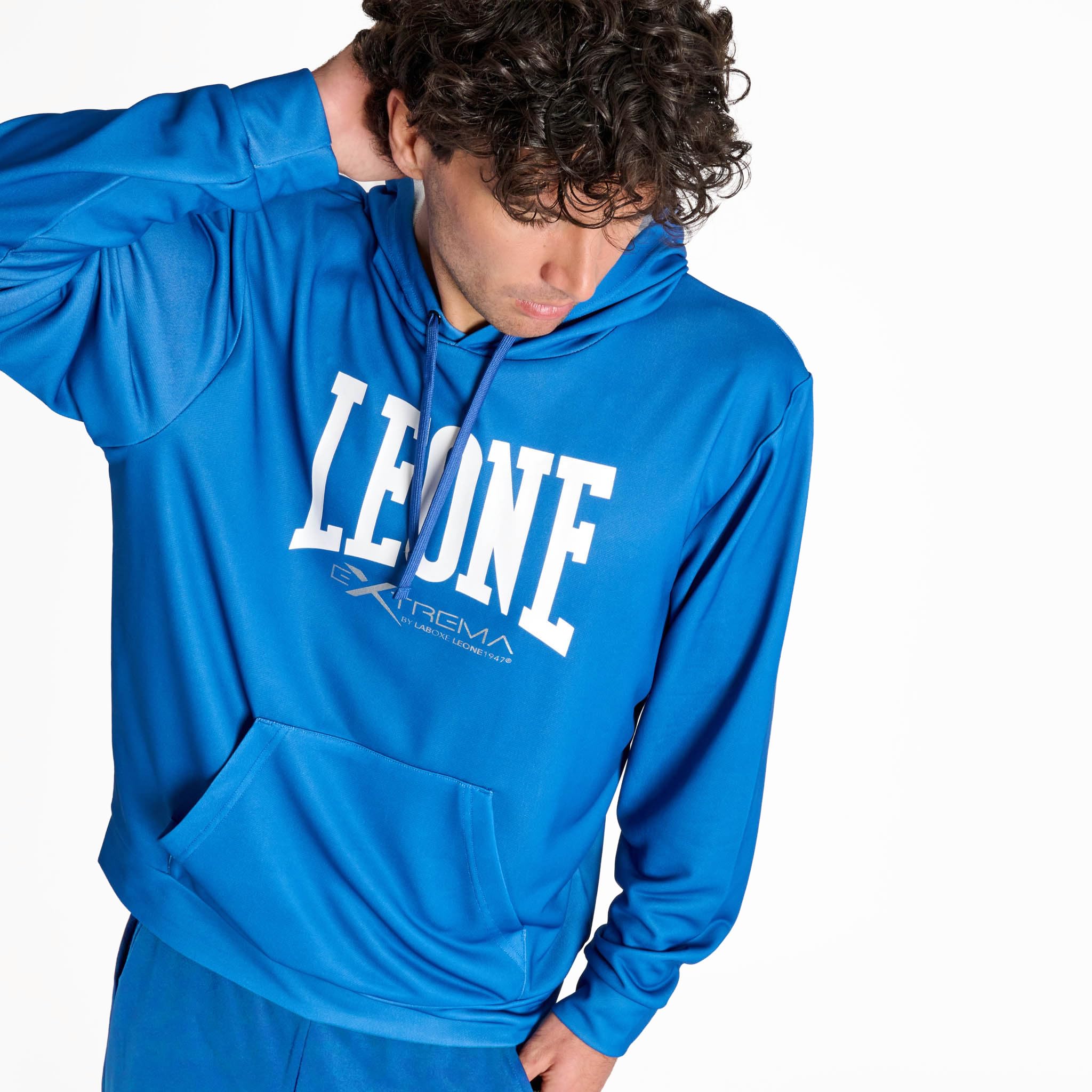 Leone 1947 Abx104 Unisex Adult Logo Hooded Sweatshirt (Pack of 1)