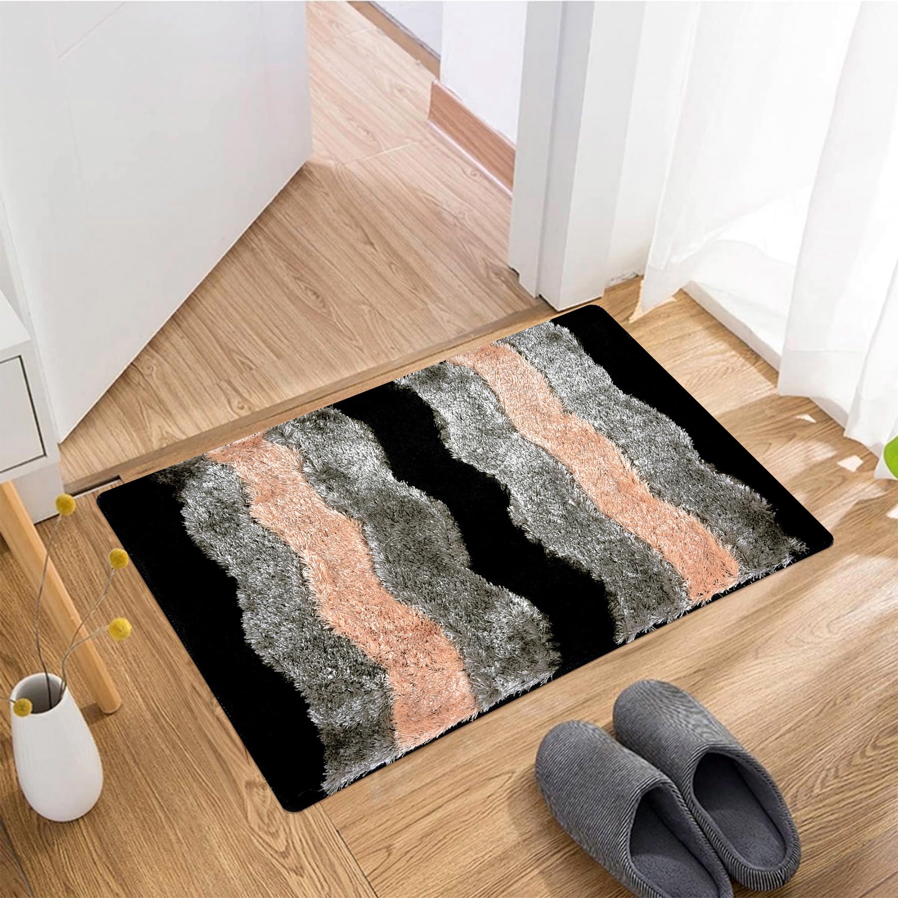6 Pack Cotton Door Mats - Durable & Water Resistant -15