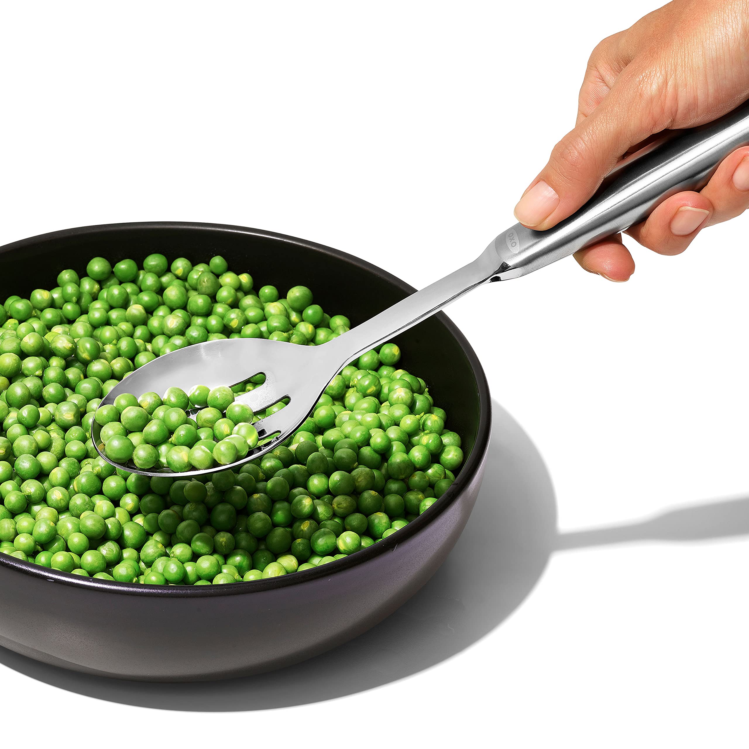 OXO Steel Slotted Serving Spoon - Image 3