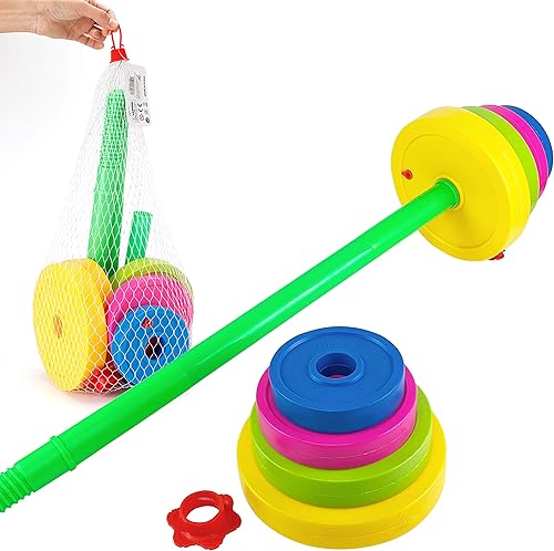 Miniatura 7 de Juego de pesas ajustables para llenar con arena o agua, para niños