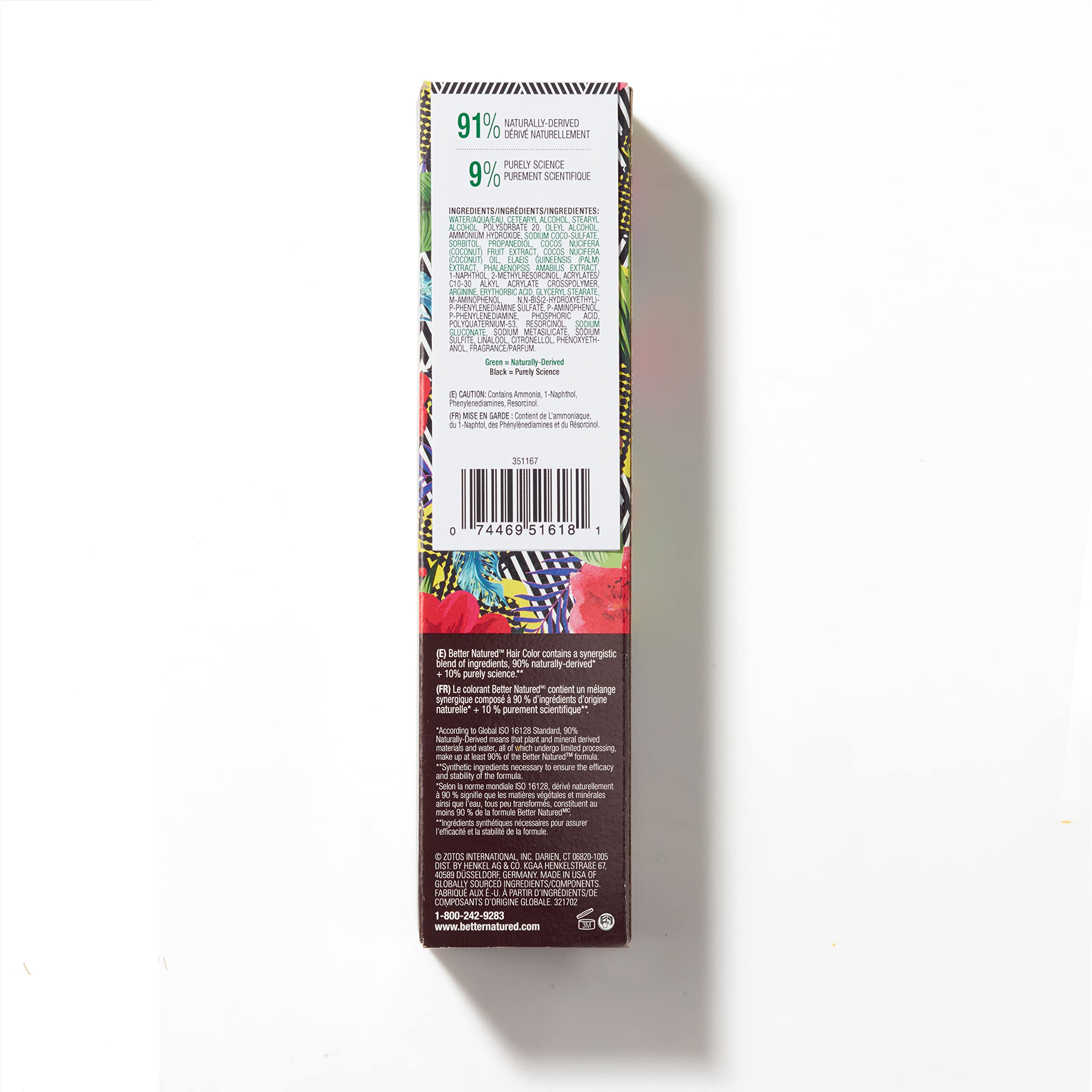 Better Natured Permanent 8G Golden Blonde Hair Color Dye - Naturally-derived, Vegan & 100% Gray Coverage that Lasts up to 8 Weeks