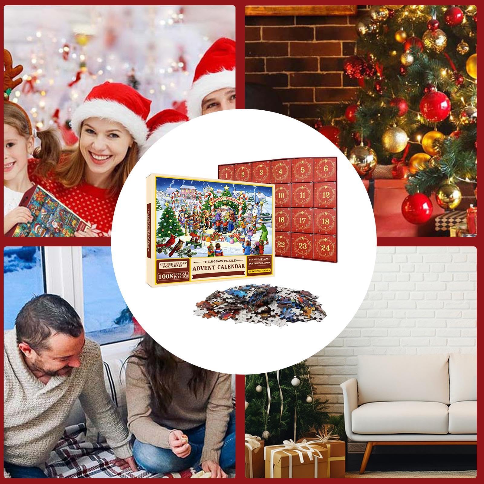 Amazon.co.jp: Tyxux 大人向けのクリスマス パズル、クリスマス パズル