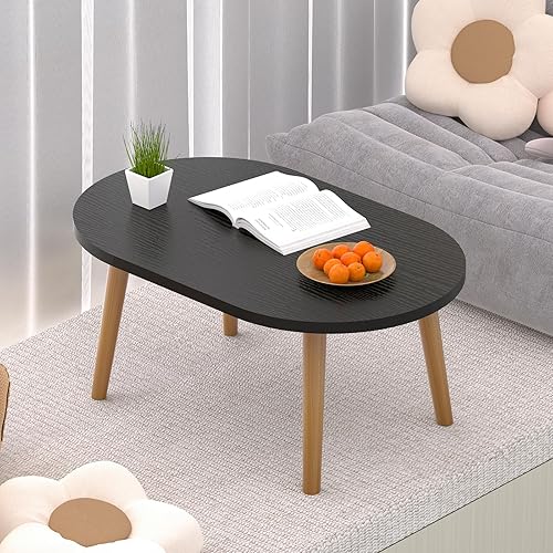 Miniatura 4 de Mesa de centro pequeña para espacio pequeño, mesa baja, mesa de pie para sentarse en el suelo, mesa de centro japonesa para sala de estar, mesas de