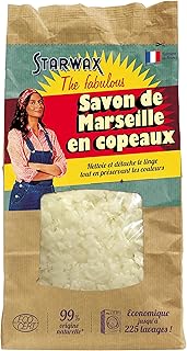 STARWAX FABULOUS Savon de Marseille en Copeaux - 750g - Idéal pour Fabriquer sa Lessive Maison