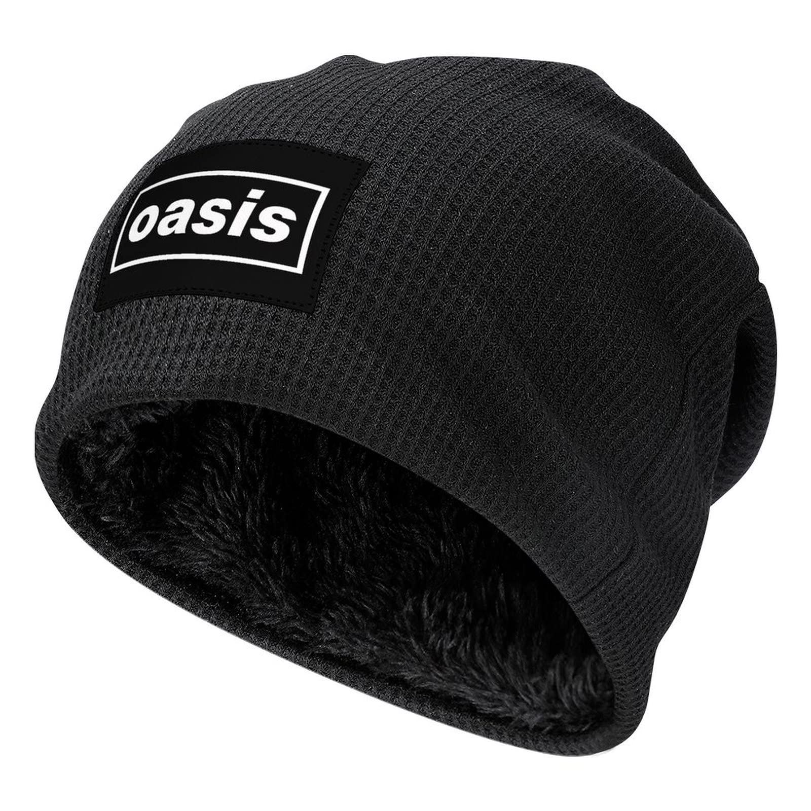 Amazon.co.jp: オアシス OASIS バンド ニット帽 ニットキャップ 裏起毛