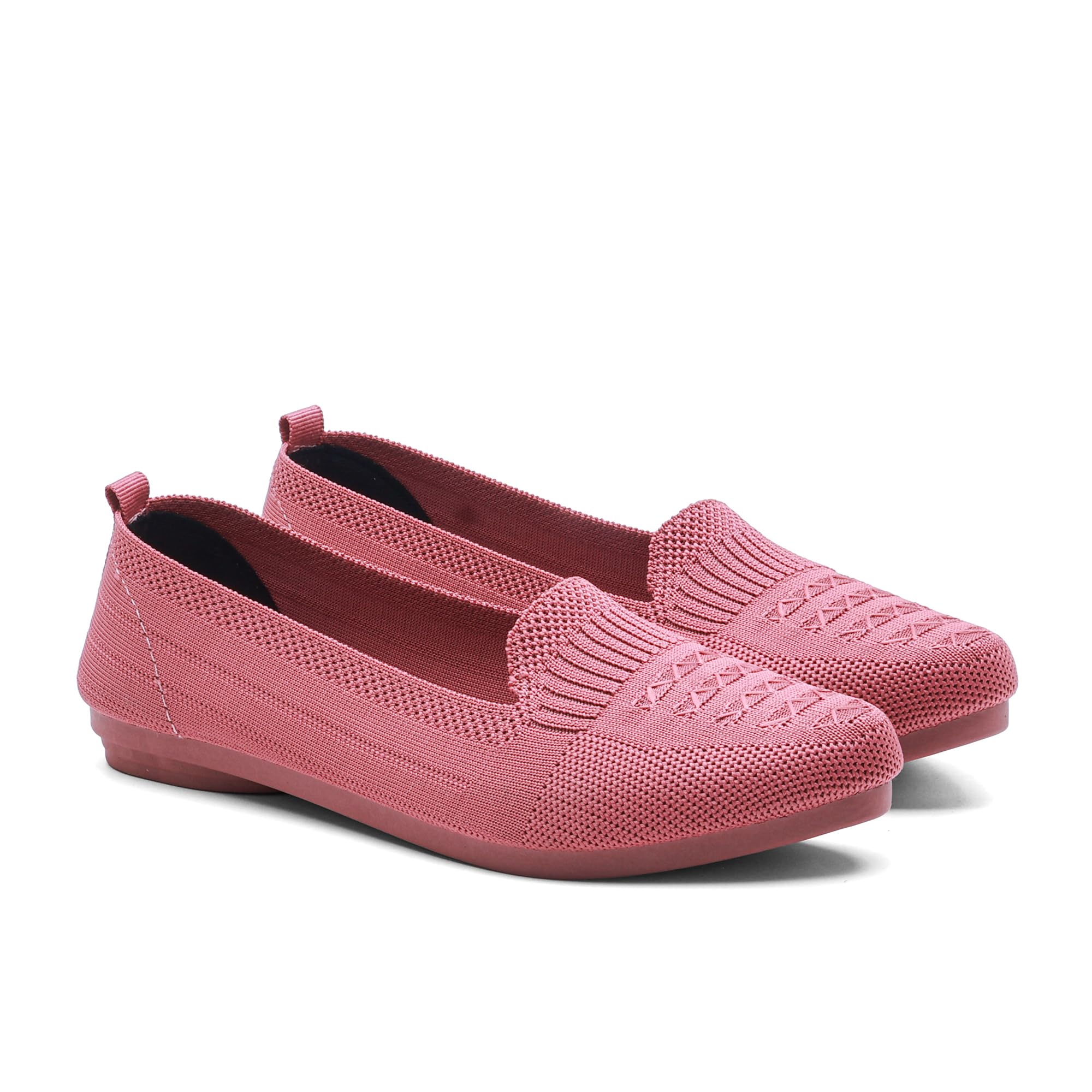 Fame-03 Women’s Belly | Super Lightweight Slip-On Shoes with Memory Foam Insole, Air-Knit Breathable Upper & Flexible Sole | Perfect for Work-image-41