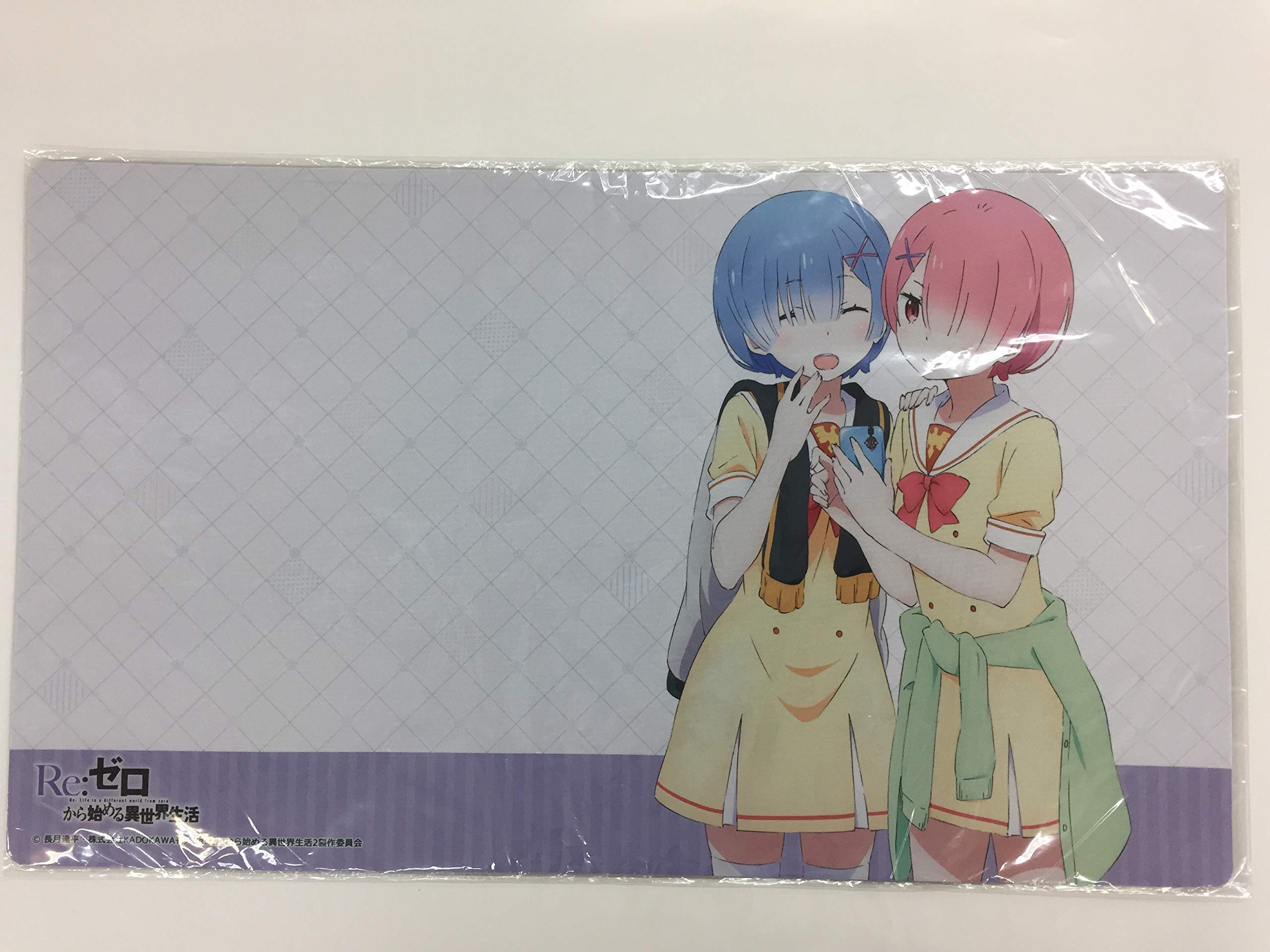 Amazon | ラバーマット(ラム&レム)【Re:ゼロから始める異世界生活