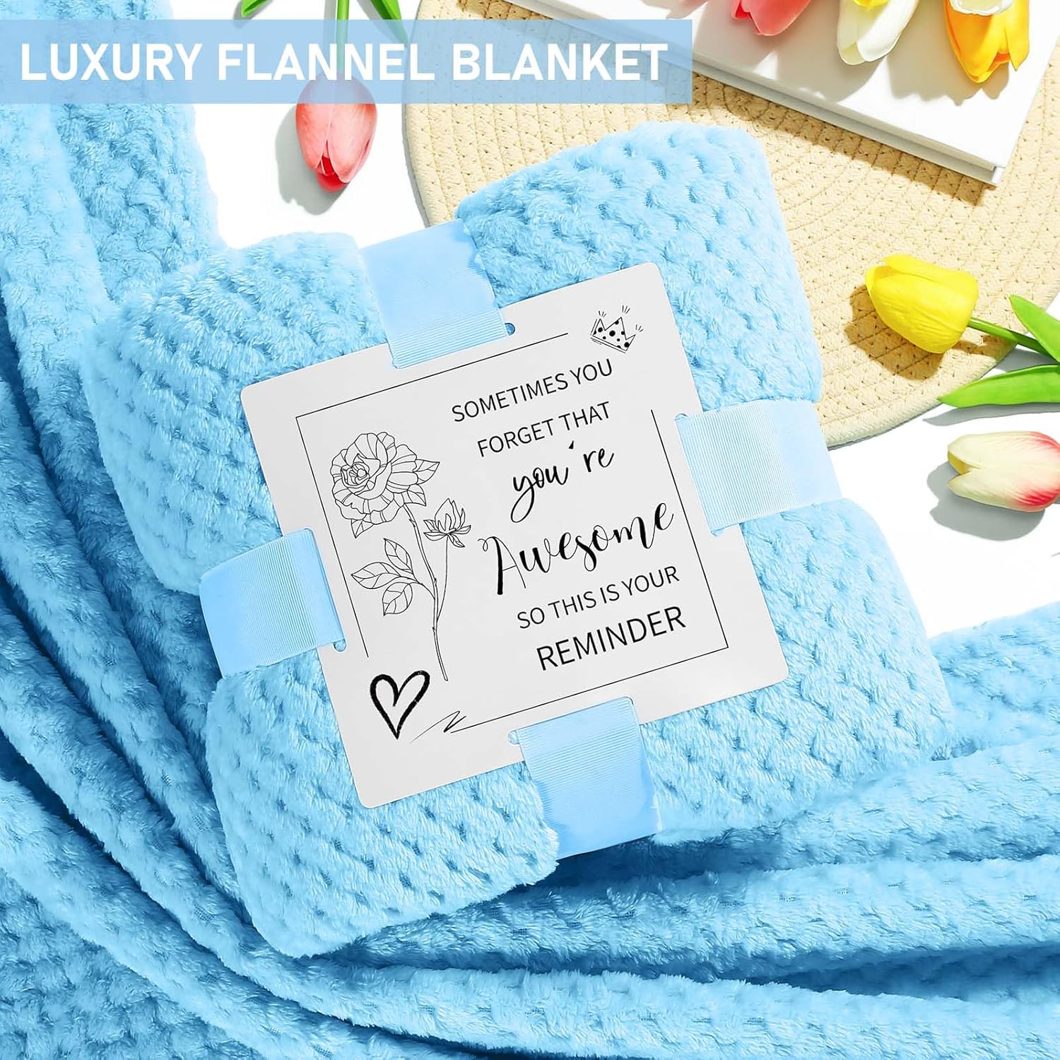 Valentines Day Gifts for Her Women Daughter Girlfriend Wife, Happy Birthday Gifts for Women Mom Her Friend Sister Wife Grandma, Self Care Gift Get Well Relaxing Spa Galentines Day Gift Basket Set - Image 4