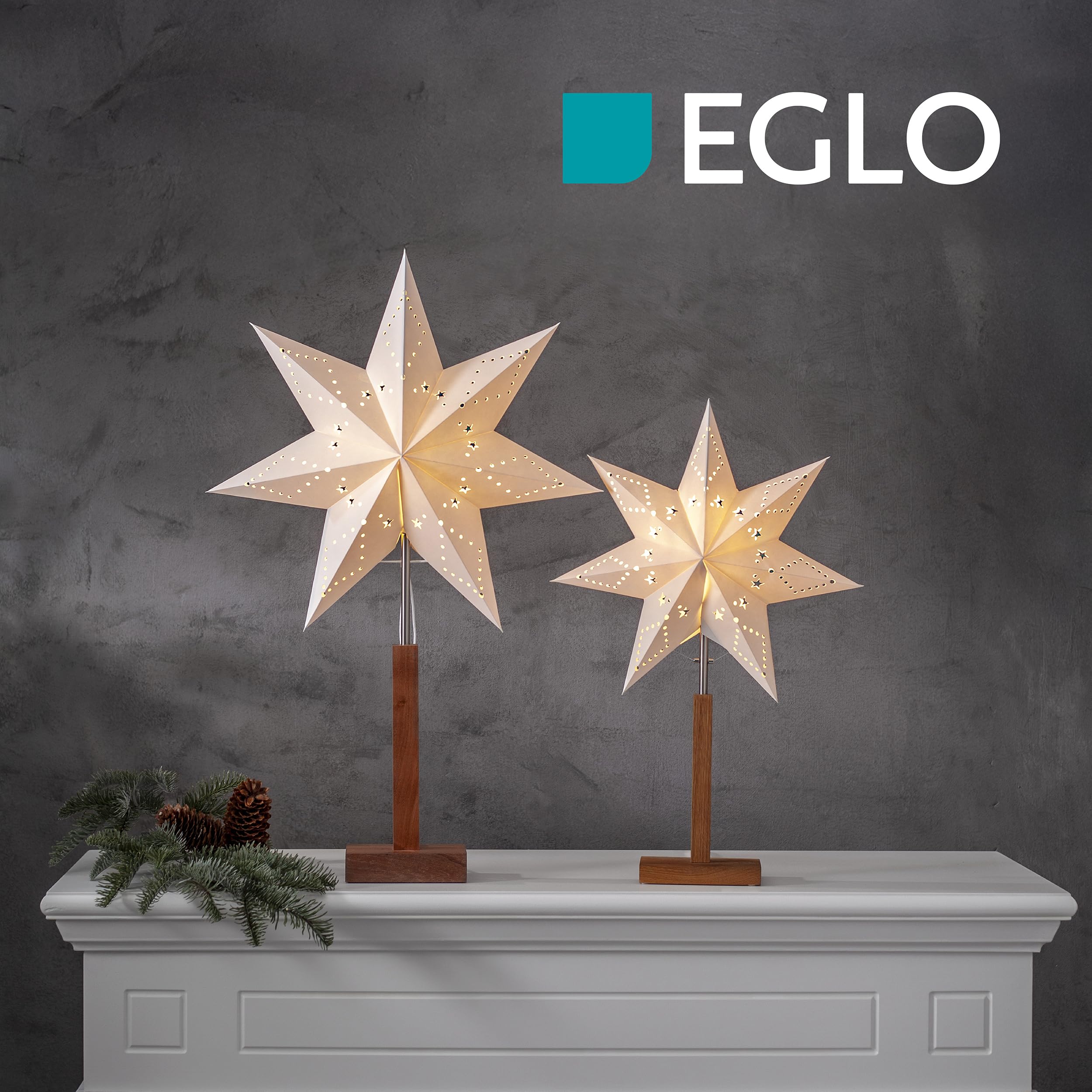 weihnachtsstern auf stnder Sterne auf Stnder  HOLZwohlig