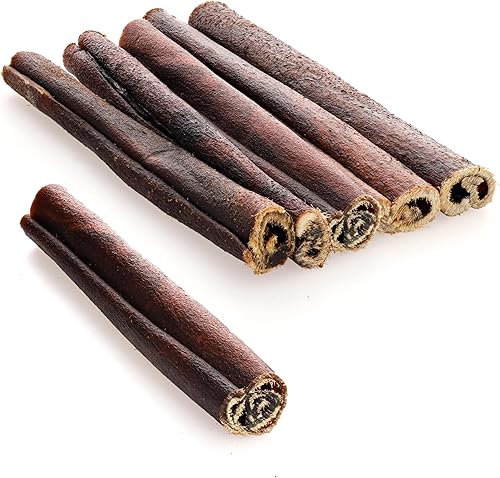 Raw Paws Palitos de colágeno de carne de res para perros, 6 pulgadas (paquete de 10) - Envasados en Estados Unidos - Masticables para perros