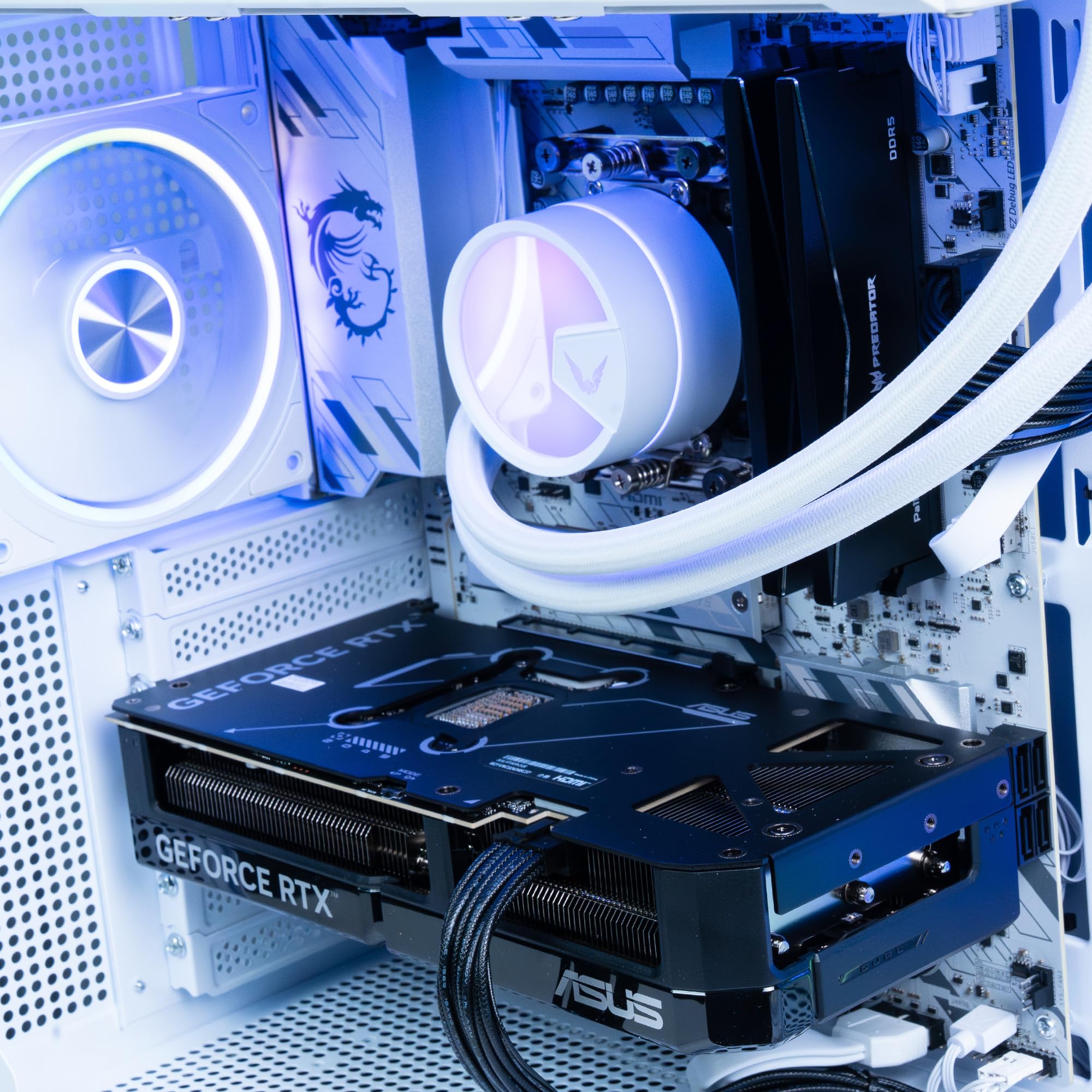 Epical-Q Ordenador sobremesa Gaming Terris-W AMD Ryzen 7 5700X, 32GB, 1TB SSD NVME, RTX 5070 + Windows 11 Pro