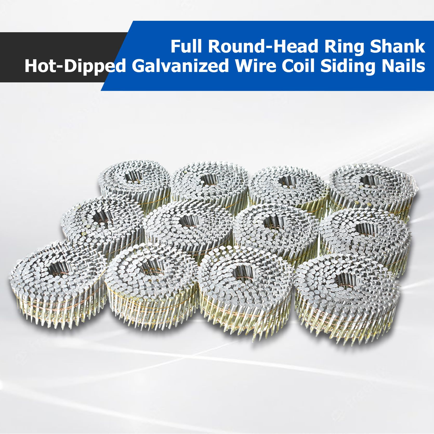 Siding Nails 1-3/4" Collated Coil - FREE SHIPPING -3