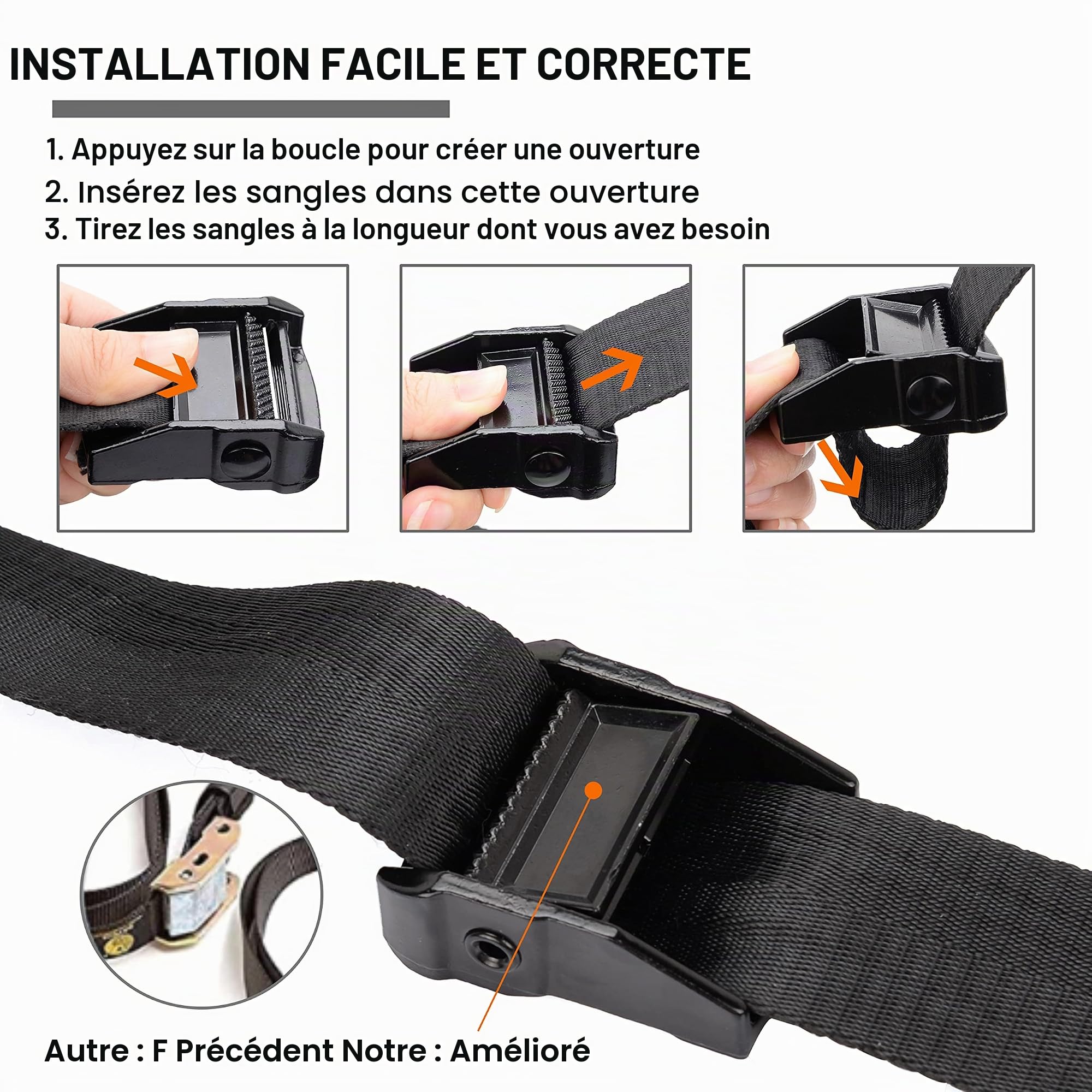BOOSTEADY Set d'Anneaux de Gymnastique Professionnels - Anneaux Olympiques avec 4,6m Sangle en Nylon Réglable, Anneaux Traction ABS Antidérapant pour Ringe Gym Intérieur & Extérieur (Jusqu'à 1200 lbs)