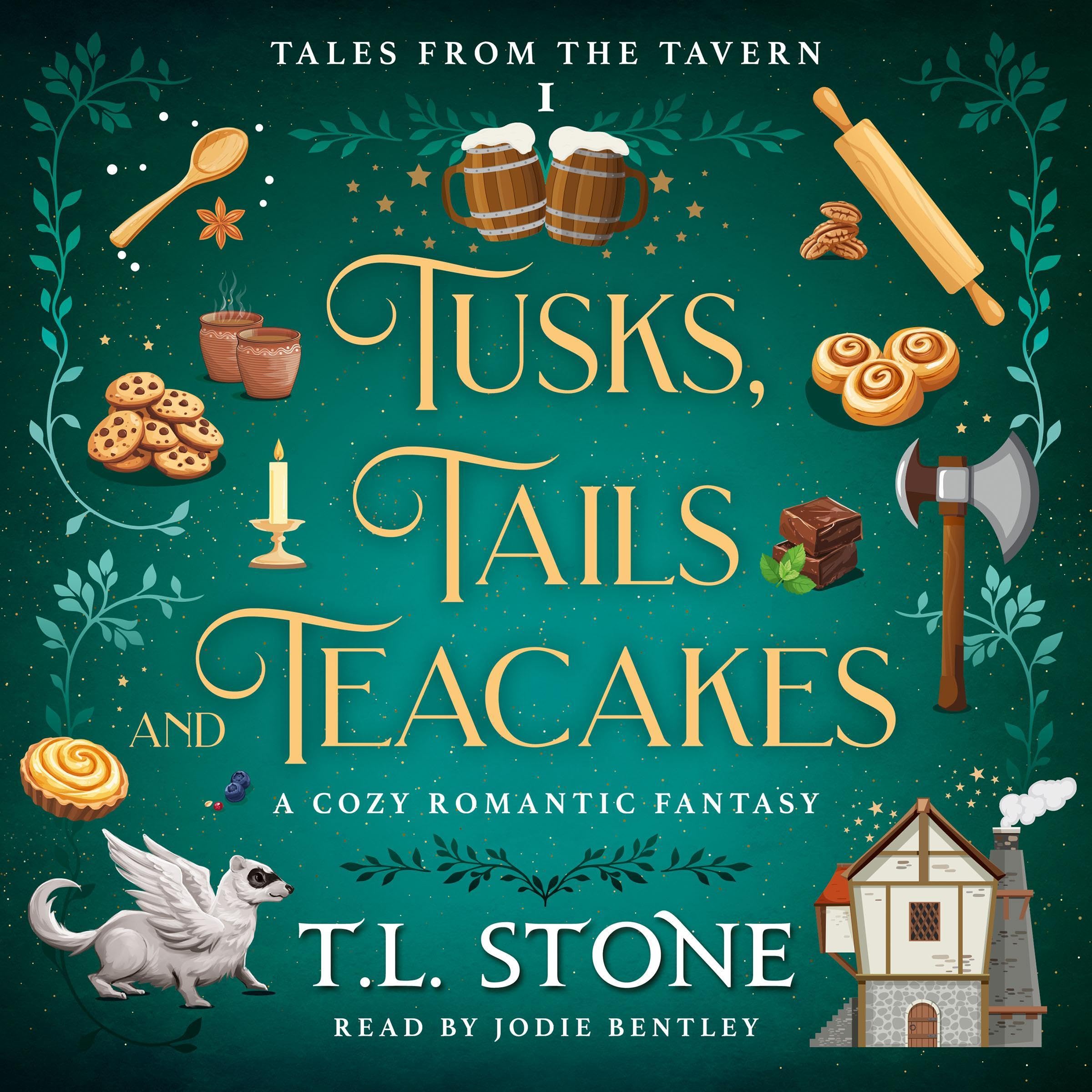 Cover art for Tusks, Tails & Teacakes