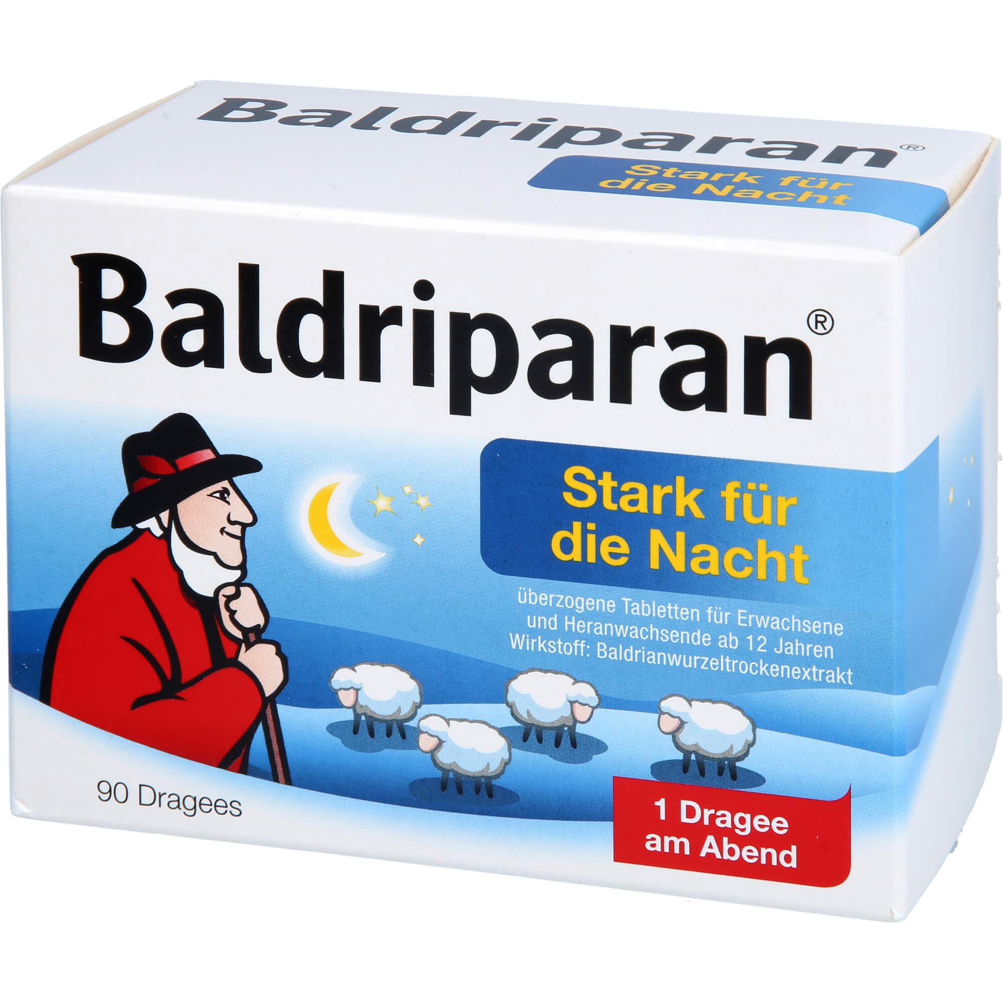 Baldriparan Stark für die Nacht 90 stk