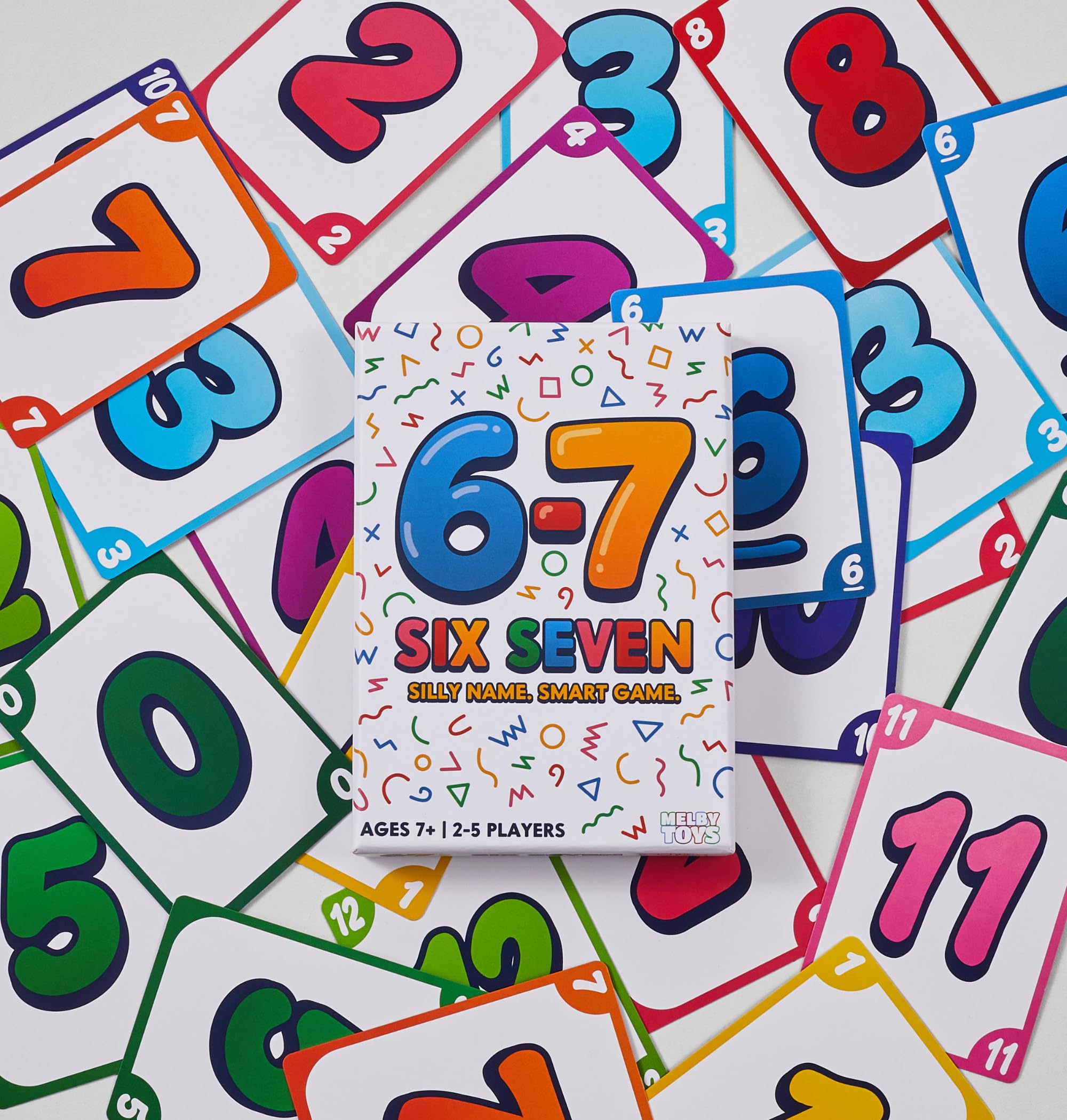 Amazon.co.jp: Melby Toys シックスセブン I 陽気な6-7 数学カード