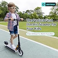 Vista 2 de Gotrax GKS Mini Electric Scooter for Kids 6-12, Max 3.75 Miles & 7.5 Mph by 150W Motor, 6'' Wheel, Thumb Control Easy to Ride & Assemble