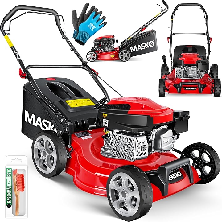 Masko Rasaerba A Scoppio tagliaerba Motore OHV a 4 Tempi Masko Rasaerba A Scoppio tagliaerba Motore OHV a 4 Tempi