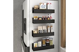 Magnetic Spice Rack Organizer for Refrigerator: Maximizing Space with Style
