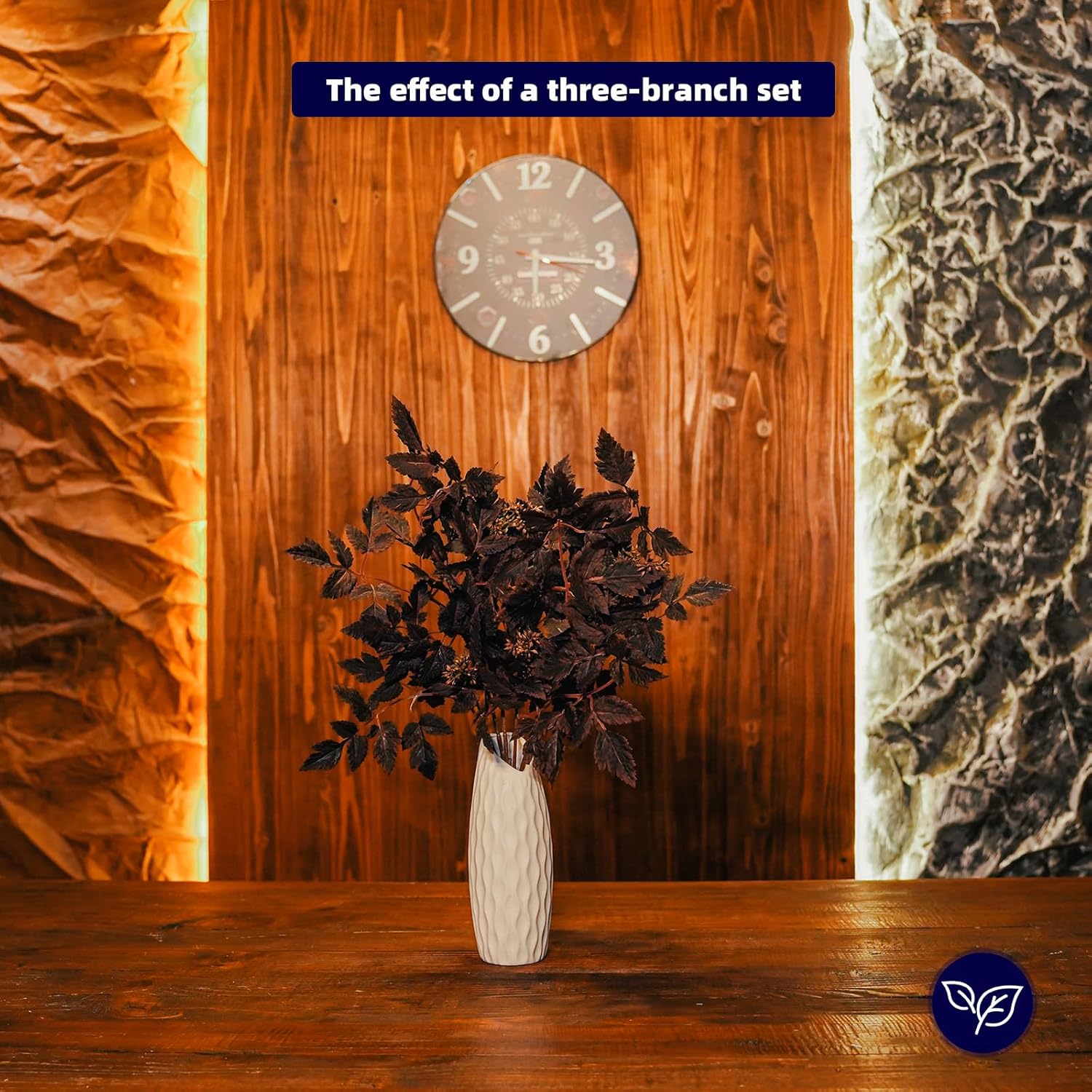 Artificial Cimicifuga 11 Bundles 24 Inches Tall, Deep Purple Faux Flowers with Bendable Stems for Large Thanksgiving Halloween Wedding Event Decor (Bulk Lot)